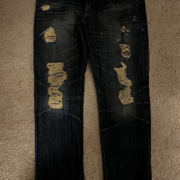 Express men’s Rocco skinny slim jeans - Picture 4 of 5